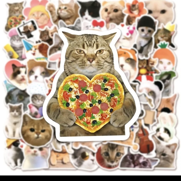 Charming Cat Sticker Collection - Picture 2 of 7